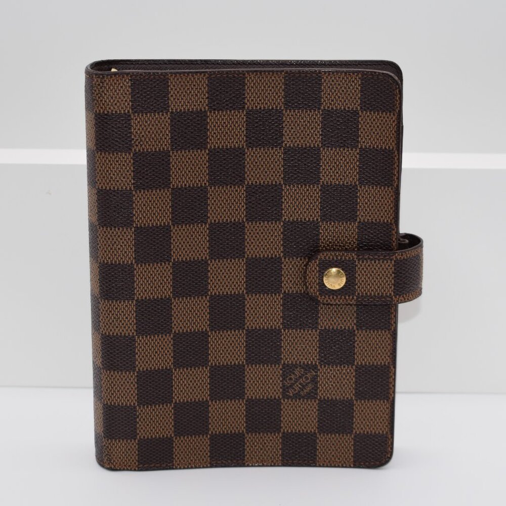 Louis Vuitton Damier Ebene Medium Agenda Cover